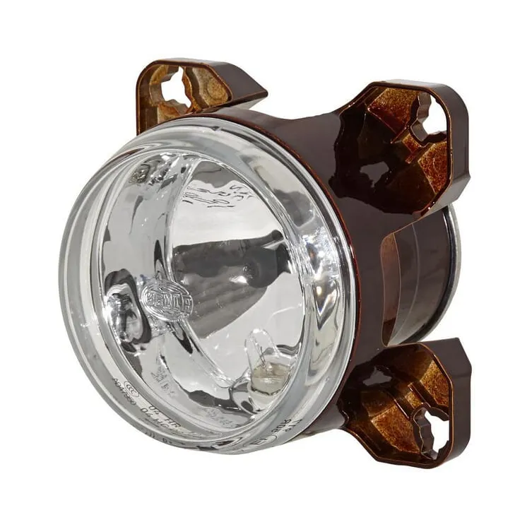 Priekšējais lukturis halogēns, apaļš, 12V, caurspīdīgs, 90mm, 1K0008191011 Hella