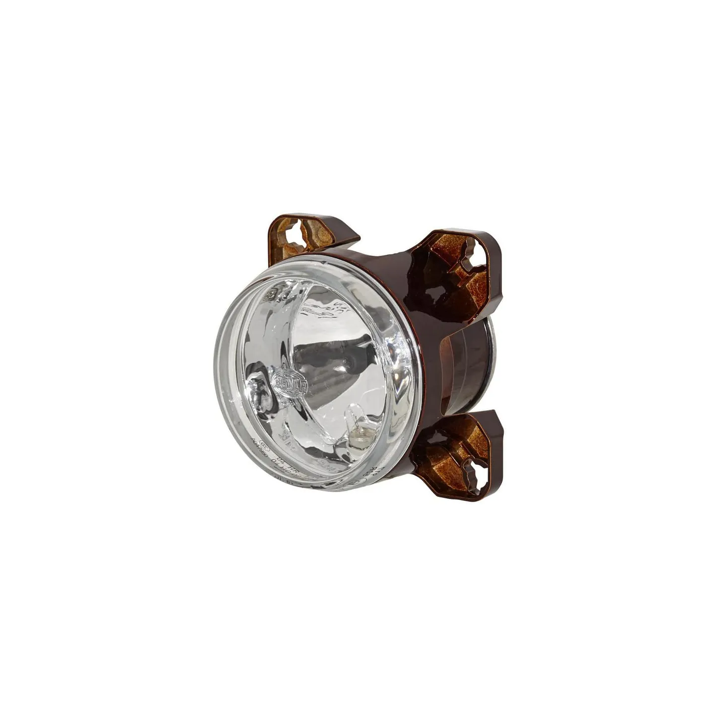Priekšējais lukturis halogēns, apaļš, 12V, caurspīdīgs, 90mm, 1K0008191011 Hella