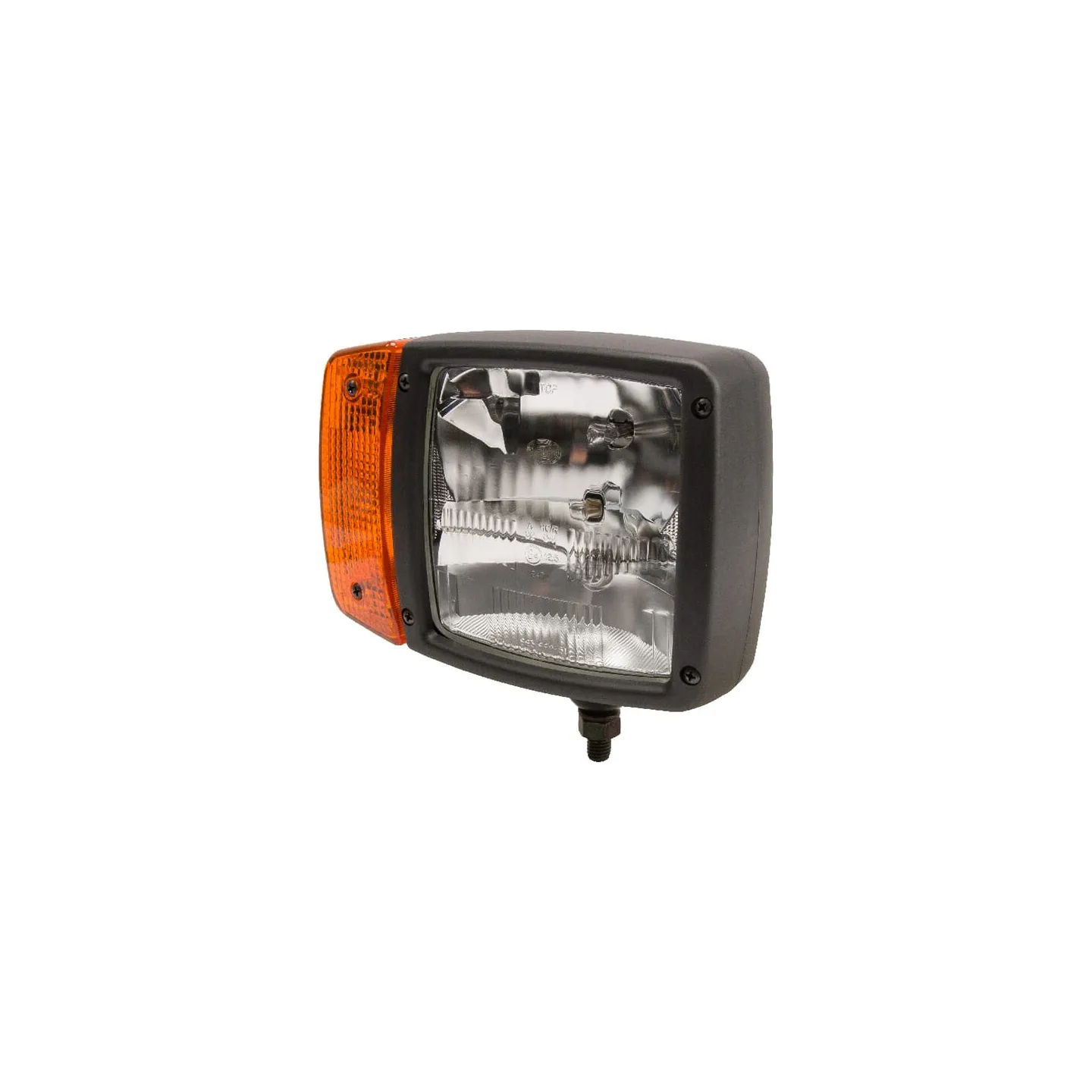 Priekšējais lukturis halogēns, taisnstūrveida, 24V, caurspīdīgs/dzintars, pieskrūvēts, 1SA996120041 Hella 1EA993975061