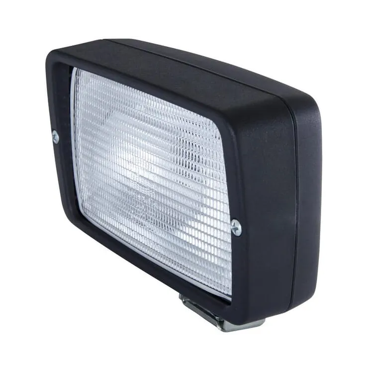 Work light Halogen, 55/70W, rectangular, 12/24V, white, 154x77x128mm AMP plug,   1GA006876001 Hella