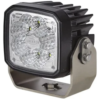 Darba gaismas LED, 4000lm, kvadrātveida, 12/24V, balts, skava Deutsch spraudnis, 8 LED, Ultrabeam no 1GA995606081 Hella