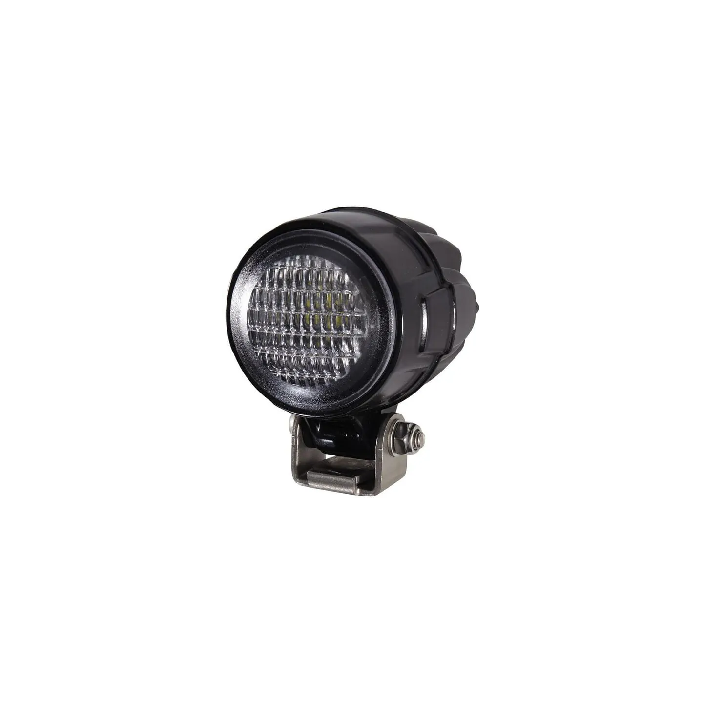 Work light LED, 15W, 800lm, round, 9/12/24/33/50V, white, bolt on, 82x88mm Deutsch plug, 1 LED,   1G0995050001 Hella
