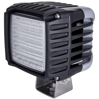 Work light LED, 43W, 3000lm, rectangular, 24V, transparent, bolt on, 115x110x145mm, 16 LED's,   1GA996192001 Hella