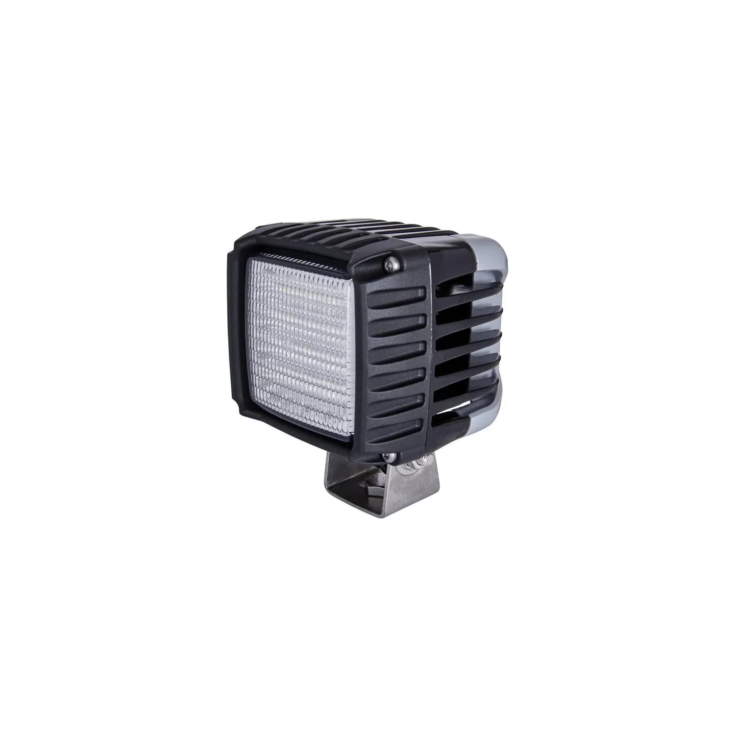 Work light LED, 43W, 3000lm, rectangular, 24V, transparent, bolt on, 115x110x145mm, 16 LED's,   1GA996192001 Hella