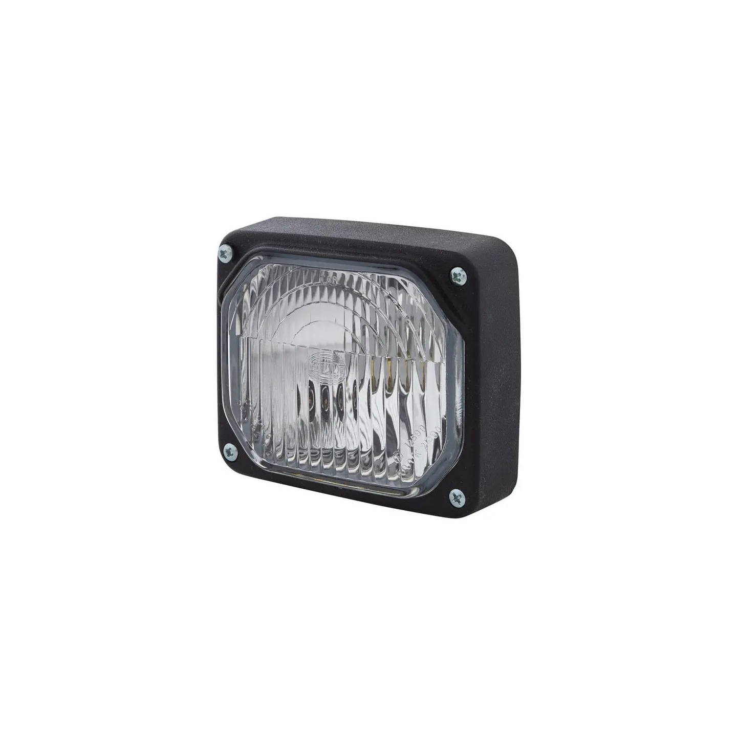Priekšējais lukturis Halogēns, taisnstūrveida, 12/24V, caurspīdīgs, 1TA122718001 Hella