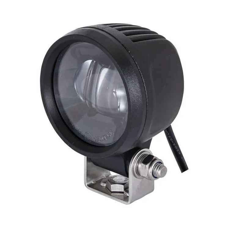 Work light LED, 7W, round, 12V, blue, bolt on, 70x99mm,   1G0996210001 Hella