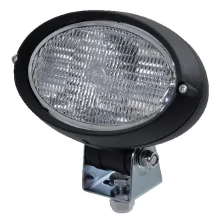 Darba gaisma Halogēns, 55W, 1150lm, ovāls, 12/24V, caurspīdīgs, pieskrūvēts, 160x78x128mm AMP spraudnis, 1GA996161121 Hella