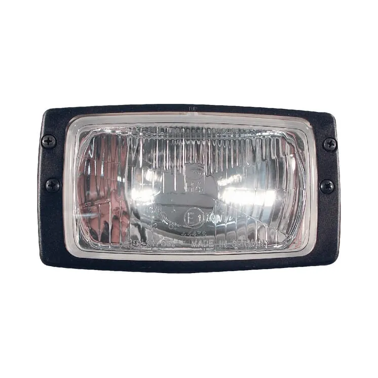 Priekšējais lukturis Halogēns, taisnstūrveida, 12/24V, caurspīdīgs, pieskrūvējams, 182x88x102mm, 1AD996018197 Hella