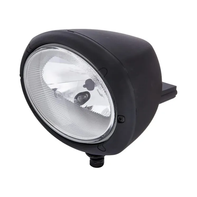 Headlight Halogen, round, 12/24V, bolt on, 207x147x207mm,   1AB996157151 Hella