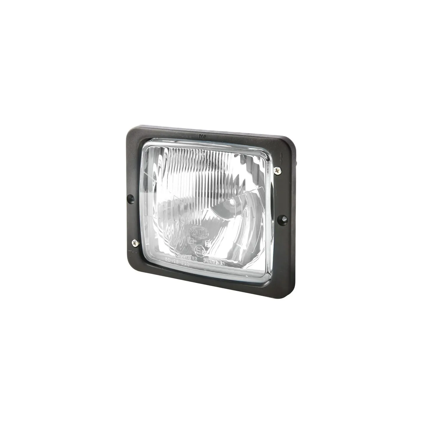 Priekšējais lukturis halogēns, taisnstūrveida, 12/24V, caurspīdīgs, pieskrūvēts, 173x99x144mm, 1AA004109001 Hella