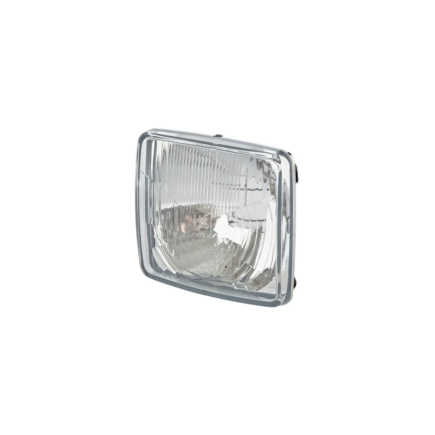 Priekšējais lukturis halogēns, kvadrātveida, 12/24V, caurspīdīgs, 1AA127473015 Hella