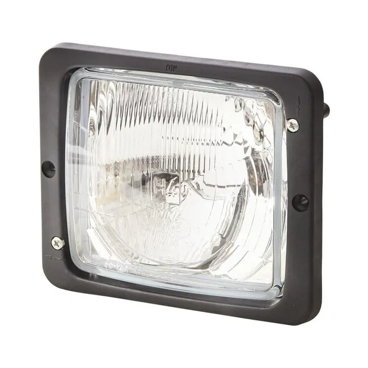 Priekšējais lukturis Halogēns, taisnstūrveida, 12/24V, caurspīdīgs, pieskrūvējams, 173x99x144mm, 1AA004109041 Hella