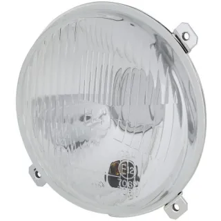 Priekšējais lukturis halogēns, apaļš, 12/24V, caurspīdīgs, 139mm, 1A3996002261 Hella