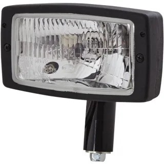 Headlight Halogen, rectangular, 12/24V, transparent, bolt on, 182x88x102mm,   1AD996018617 Hella