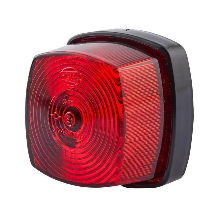 Rear light square, 12/24V, red, bolt on, 62x40x62mm,   2SA003057021 Hella