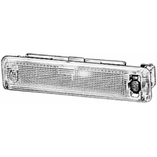 Salona apgaismojums taisnstūrveida, 12/24V, caurspīdīgs, skava, 30x30x133mm, 2JA001357037 Hella