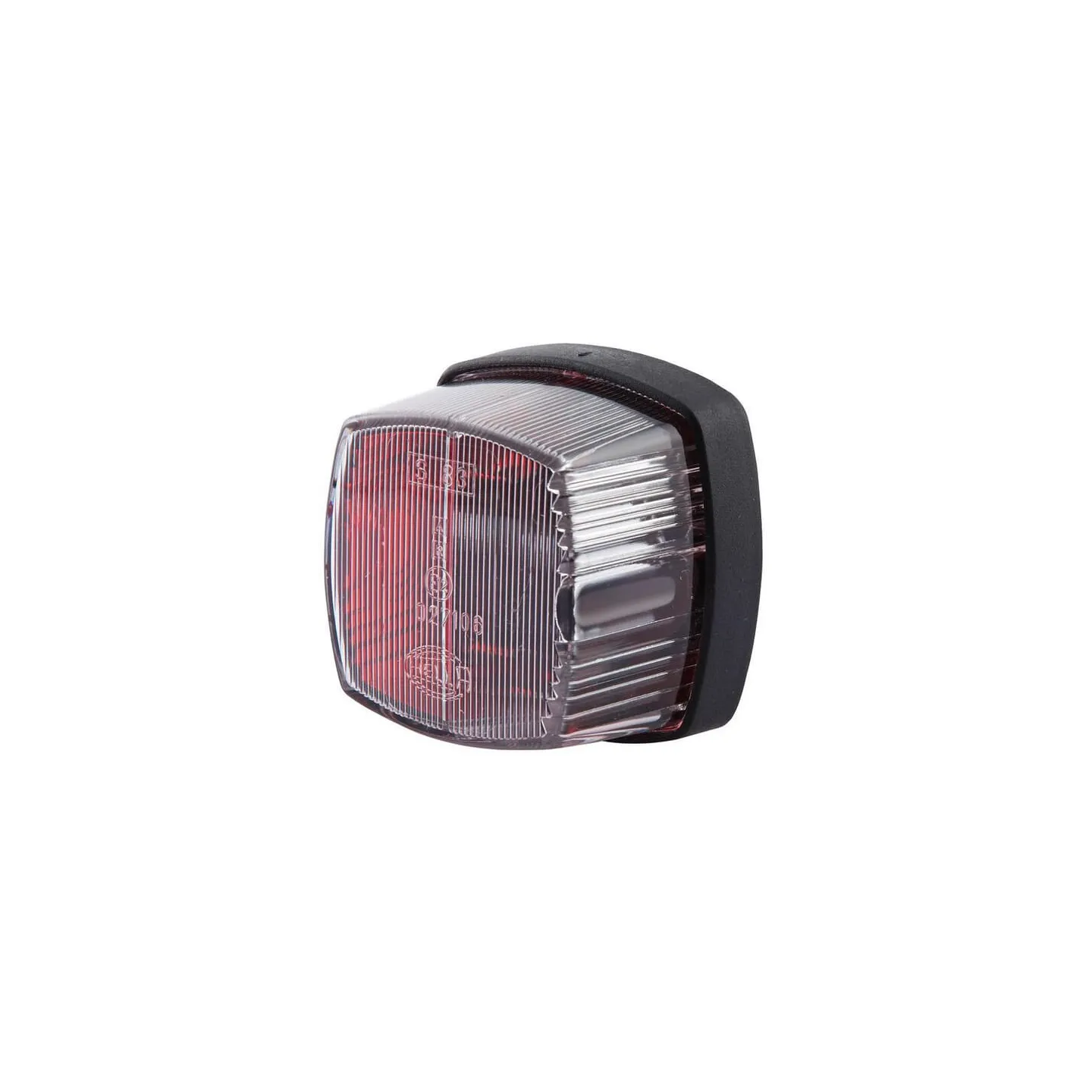 Marker light 5W, square, 12V, red/white, bolt on, 62x40x62mm,   2XS005639001 Hella