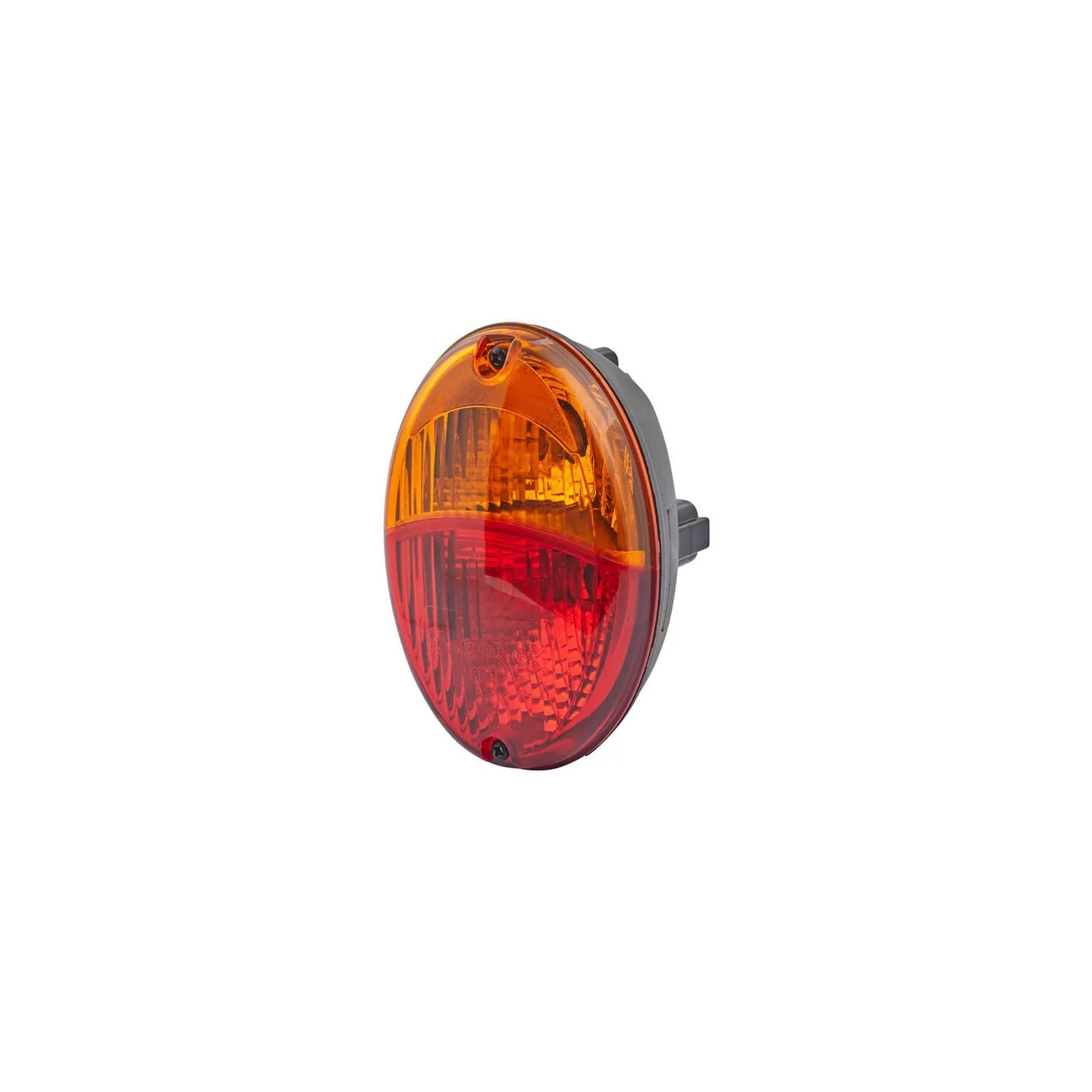 Rear light oval, 12V, red/amber, bolt on, 140.4x98.4x98.4mm,   2SD343130071 Hella