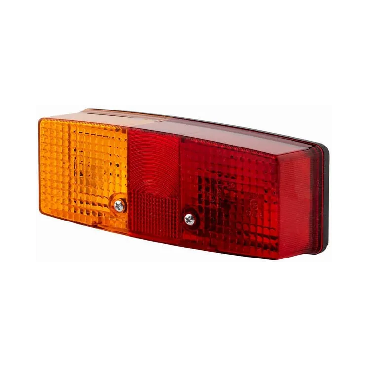 Rear light LH rectangular, 12/24V, red/orange/white, bolt on, 158x51x64mm,   2SE997111011 Hella