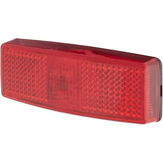 Marker light rectangular, 12V, red, bolt on, 110x25x40mm,   2TM006717047 Hella 0000777620 0000777620N