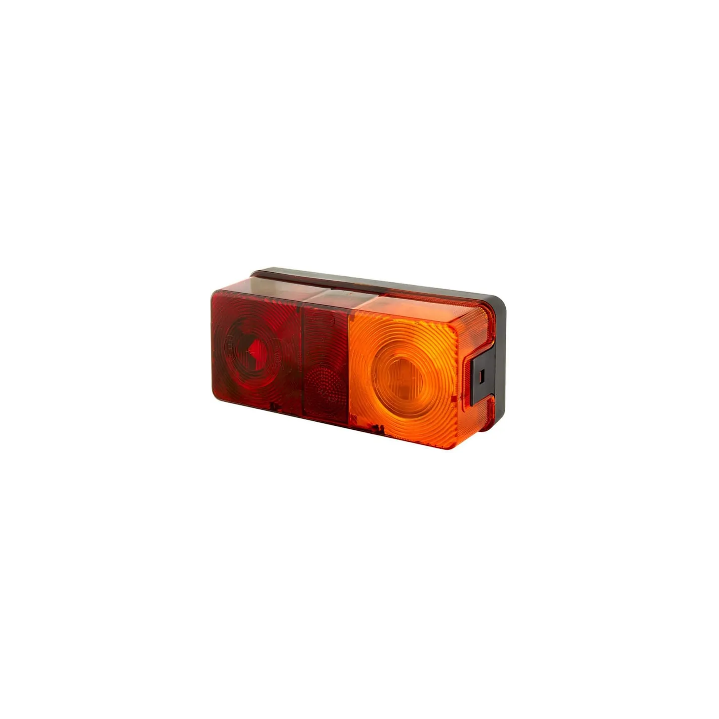 Rear light RH rectangular, 12/24V, red/orange, bolt on, 170x62x75mm,   2SD002582021 Hella