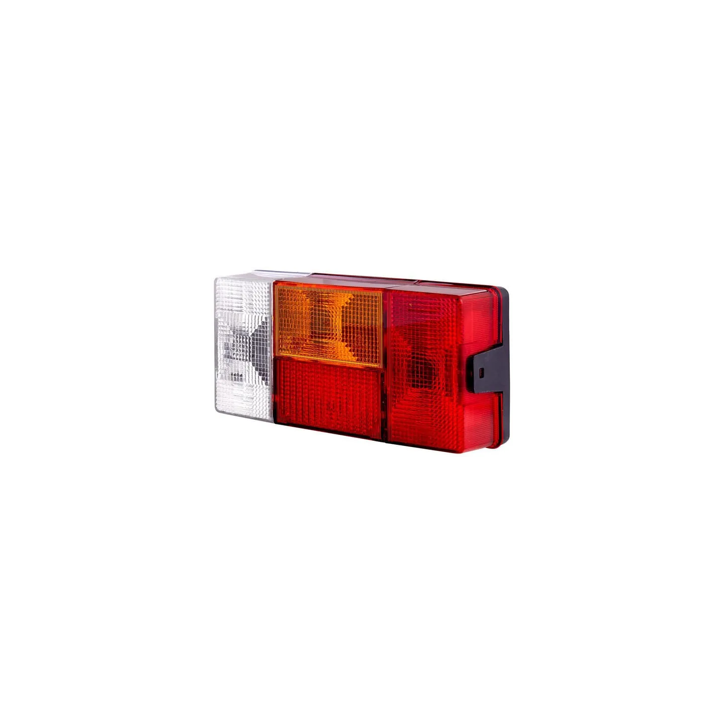Aizmugurējais lukturis RH taisnstūrveida, 12/24V, sarkans/oranžs/balts, pieskrūvēts, 210x66x108mm, 2VP006040121 Hella