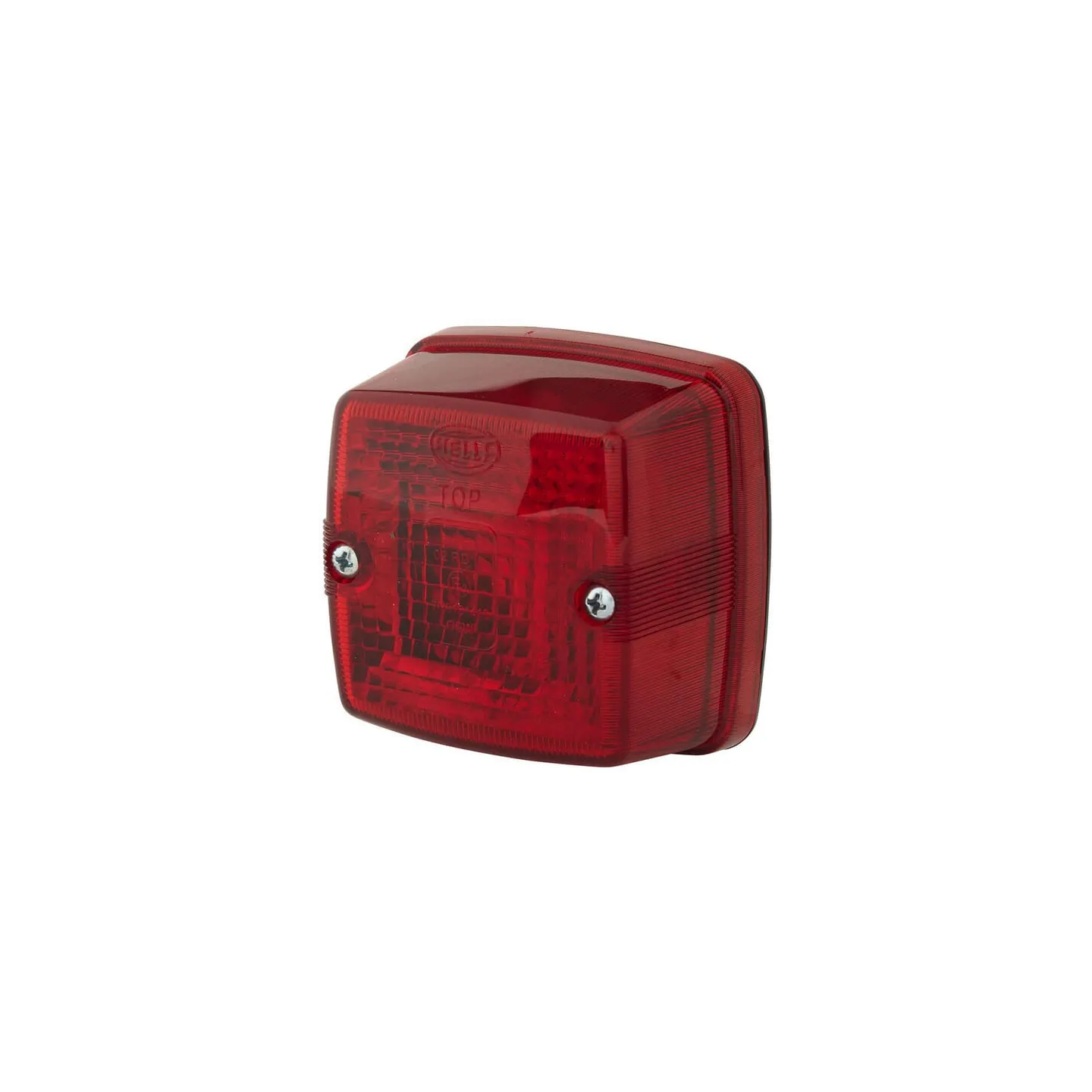 Rear light square, 12/24V, red, bolt on, 84x51x84mm,   2SA003014051 Hella