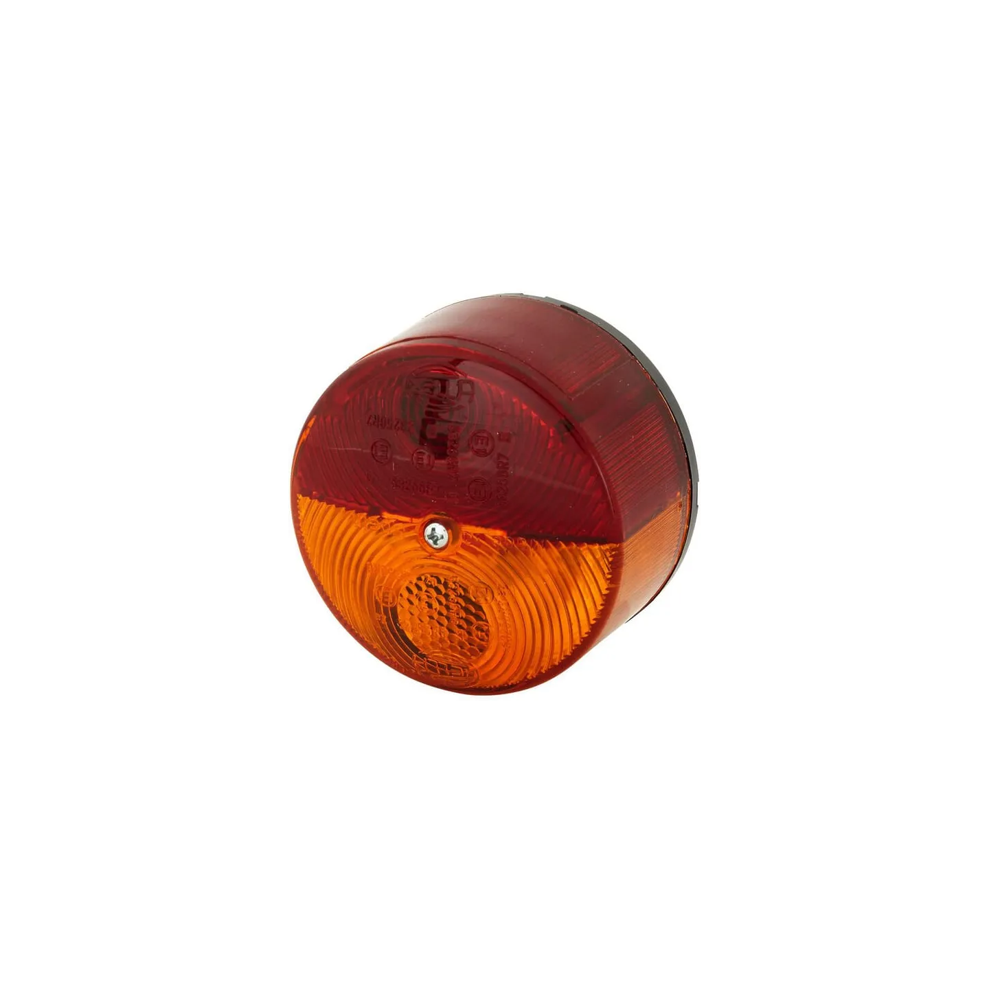 Aizmugurējais lukturis apaļš, 24V, sarkans/oranžs, skrūvējams, 82mm, 2SW003185041 Hella