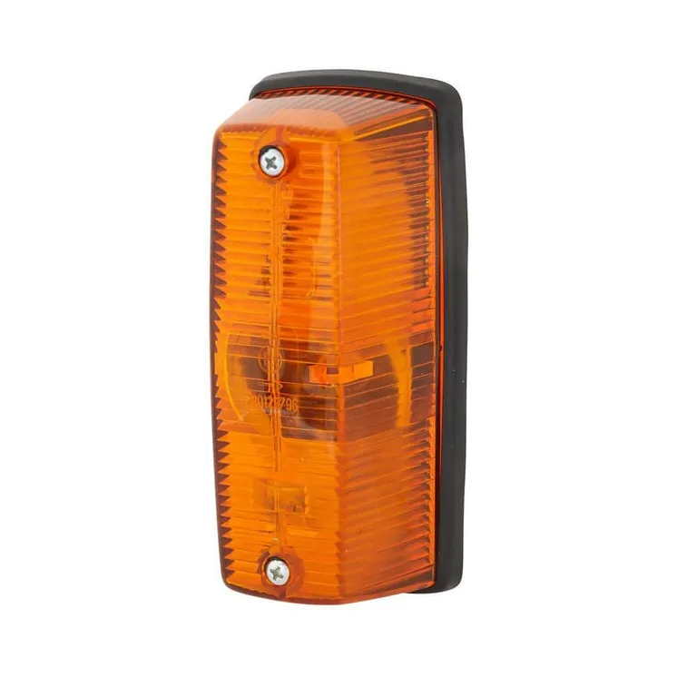 Indicator light RH 21W, rectangular, 12/24V, amber, bolt on, 146x  2BA001277021 Hella