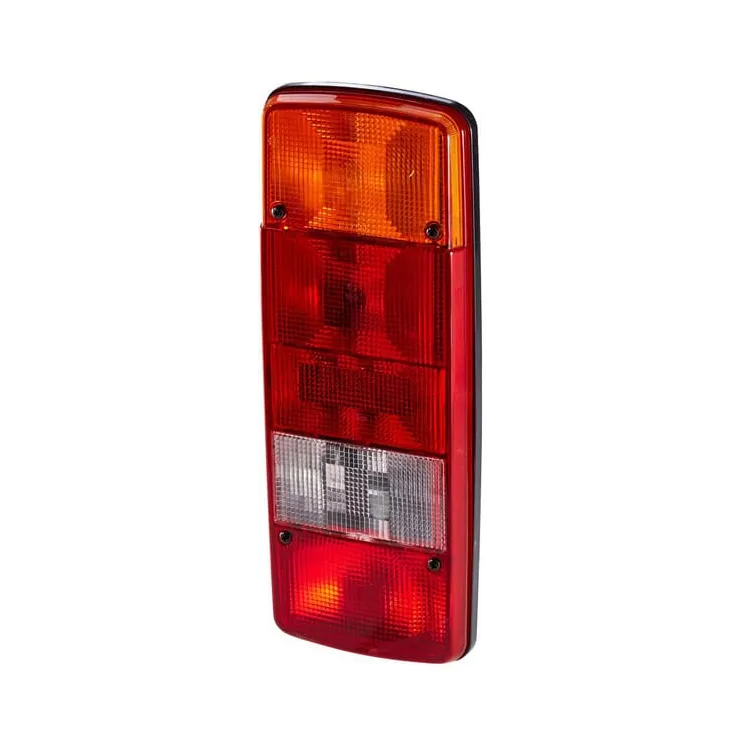 Rear light LH rectangular, 12/24V, red/amber/white, bolt on, 343x75x133mm,   2SK003567331 Hella