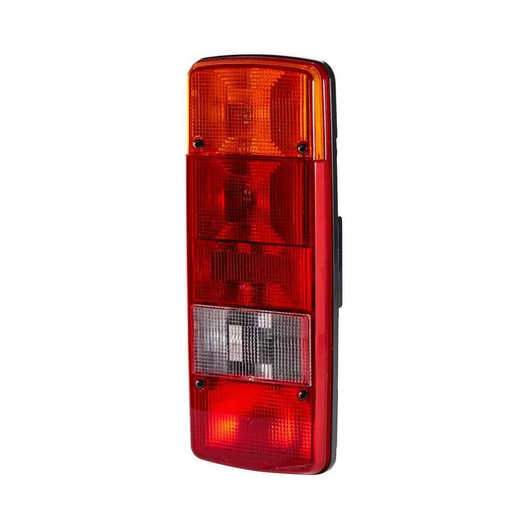 Rear light RH rectangular, 12/24V, red/amber/white, bolt on, 343x75x133mm,   2SK003567661 Hella 2SK003567321