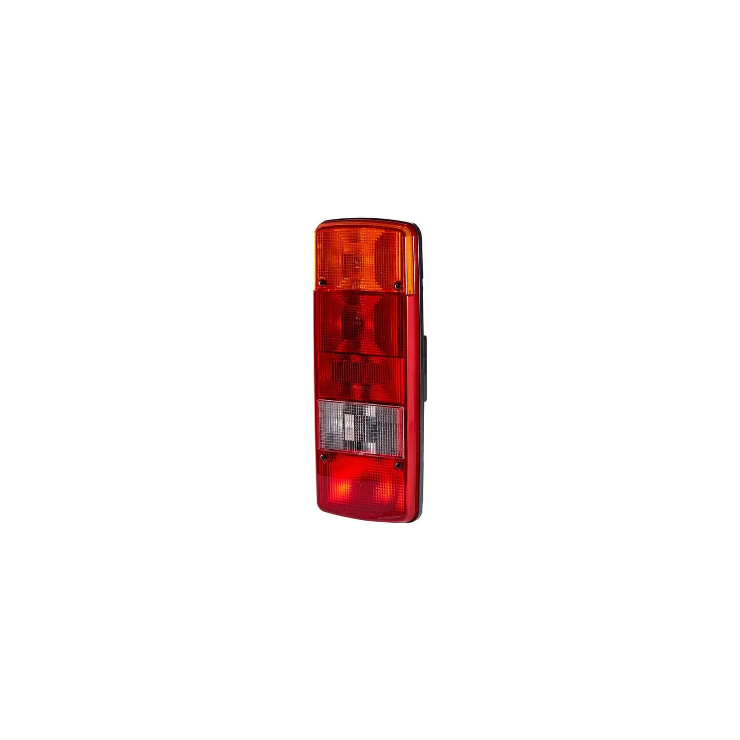 Rear light RH rectangular, 12/24V, red/amber/white, bolt on, 343x75x133mm,   2SK003567661 Hella 2SK003567321