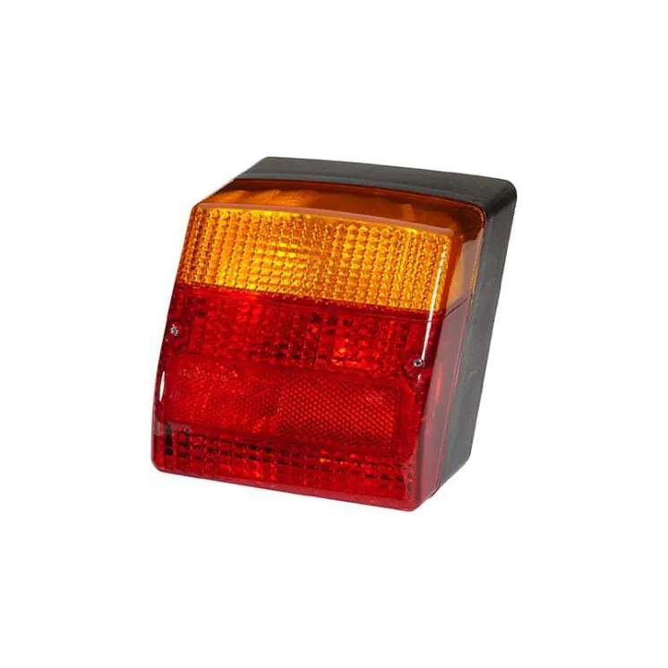 Aizmugurējais lukturis LH kvadrātveida, 12V, sarkans/oranžs, pieskrūvēts, 155x 2SE996030011 Hella 134676002