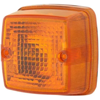 Indikatora gaisma 21W, kvadrātveida, 12V, dzeltena, pieskrūvēta, 84x51x84mm, 2BA003014111 Hella