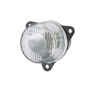 Marker light 5W, round, 12/24V, transparent, bolt on,  55mm,   2PF008221011 Hella