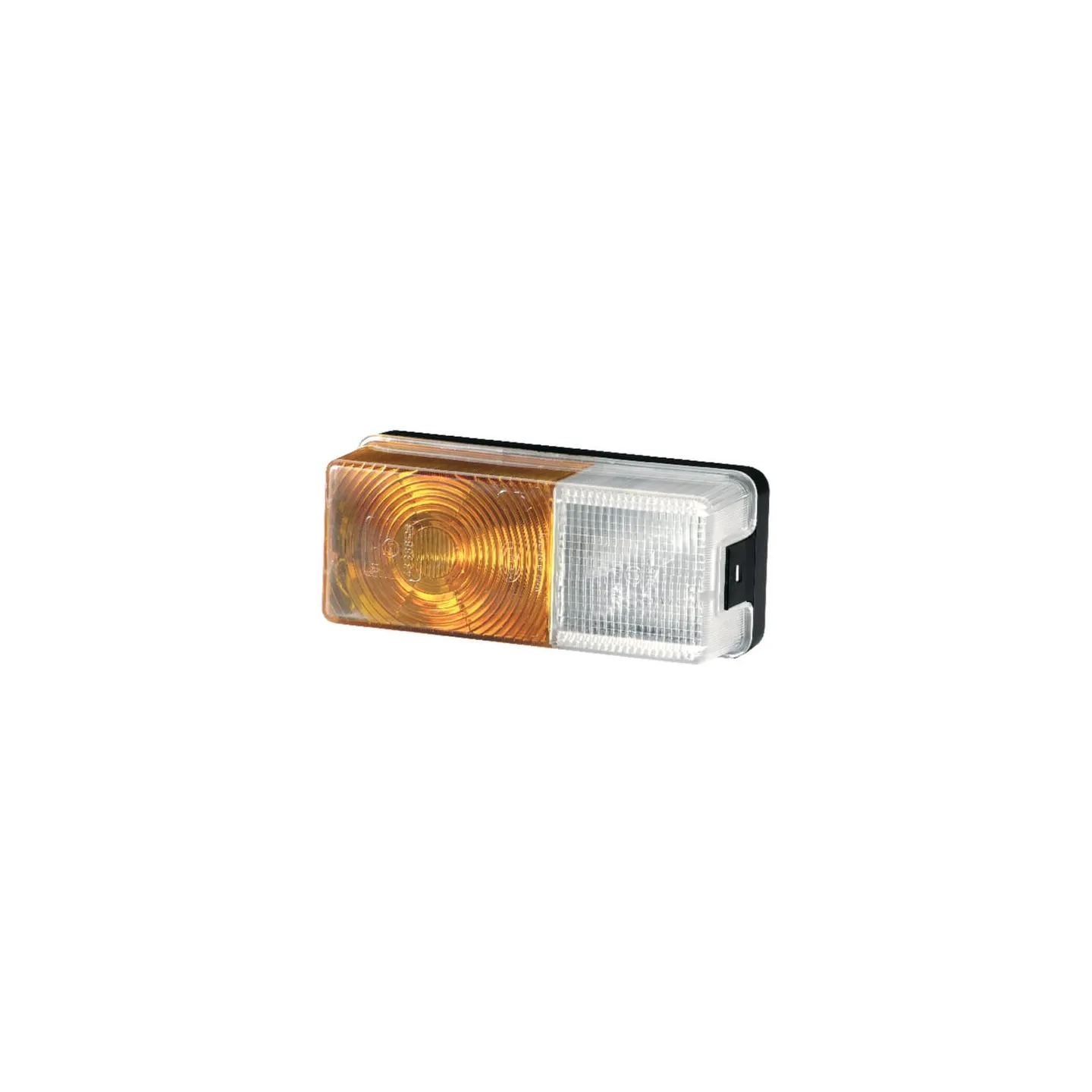 Direction and position light 21/5W, rectangular, 12V, amber/transparent, bolt on, 170x62x75mm,   2BE002582031 Hella