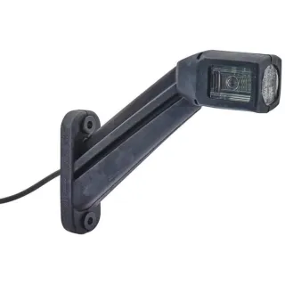 Marker light RH LED, 1.50W, 24/12V, bolt on, 178x164mm, Quick-link, 4 LED's,   2XS011744081 Hella