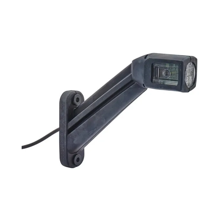 Marker light RH LED, 1.50W, 24/12V, bolt on, 178x164mm, Quick-link, 4 LED's,   2XS011744081 Hella
