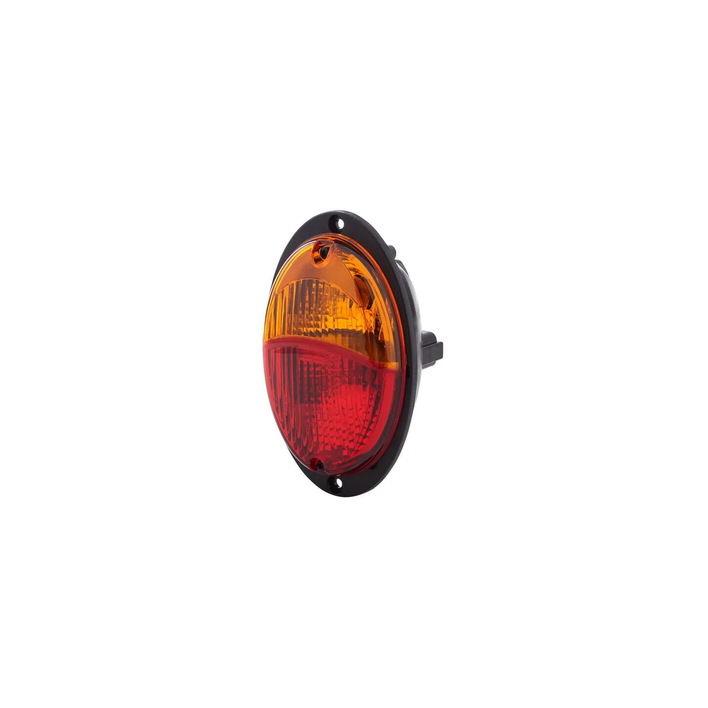 Rear light oval, 12/24V, red/amber, bolt on, 165x Deutsch plug,   2SD343130377 Hella