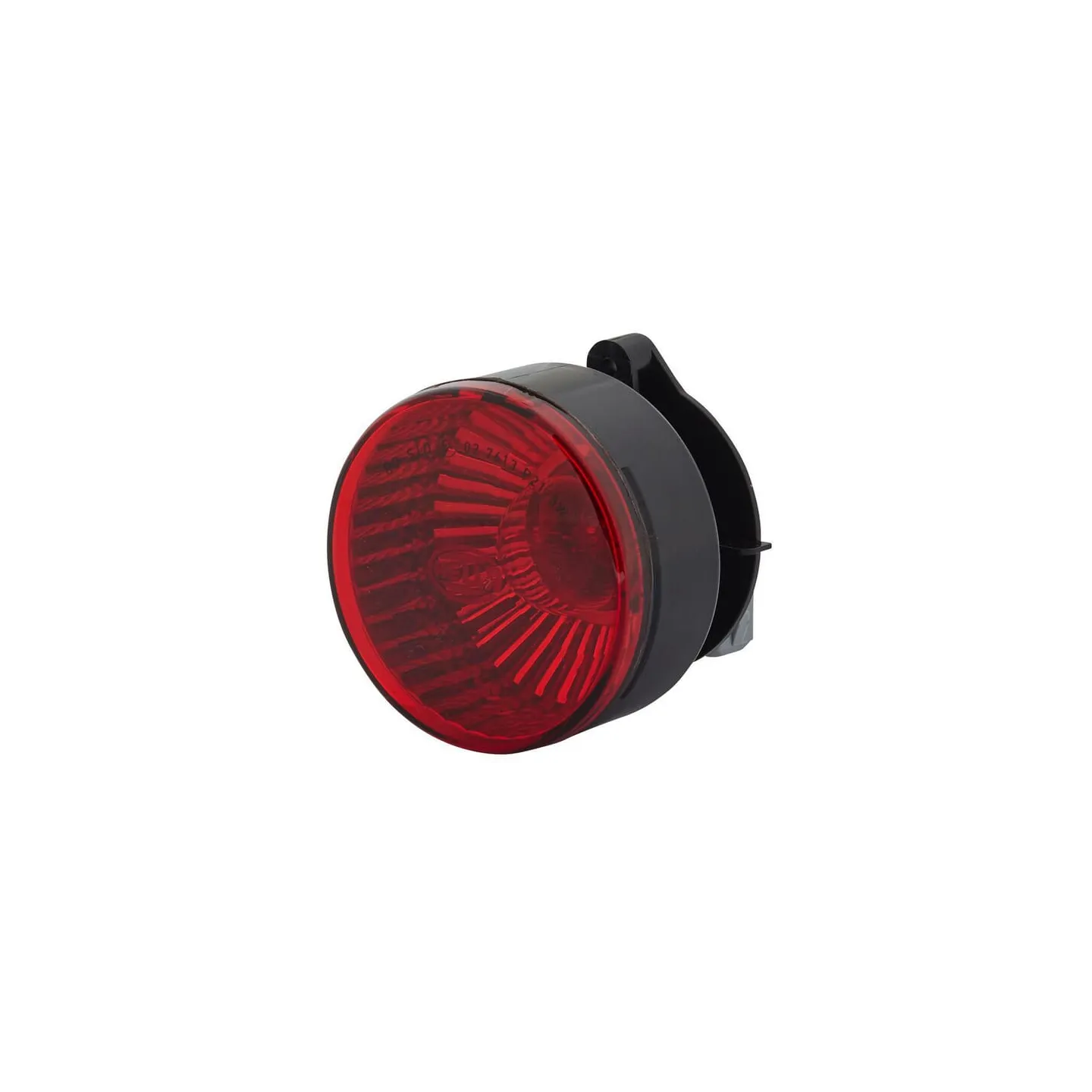 Brake light round, 12V, red, bolt on,  66mm,   2SB009001387 Hella