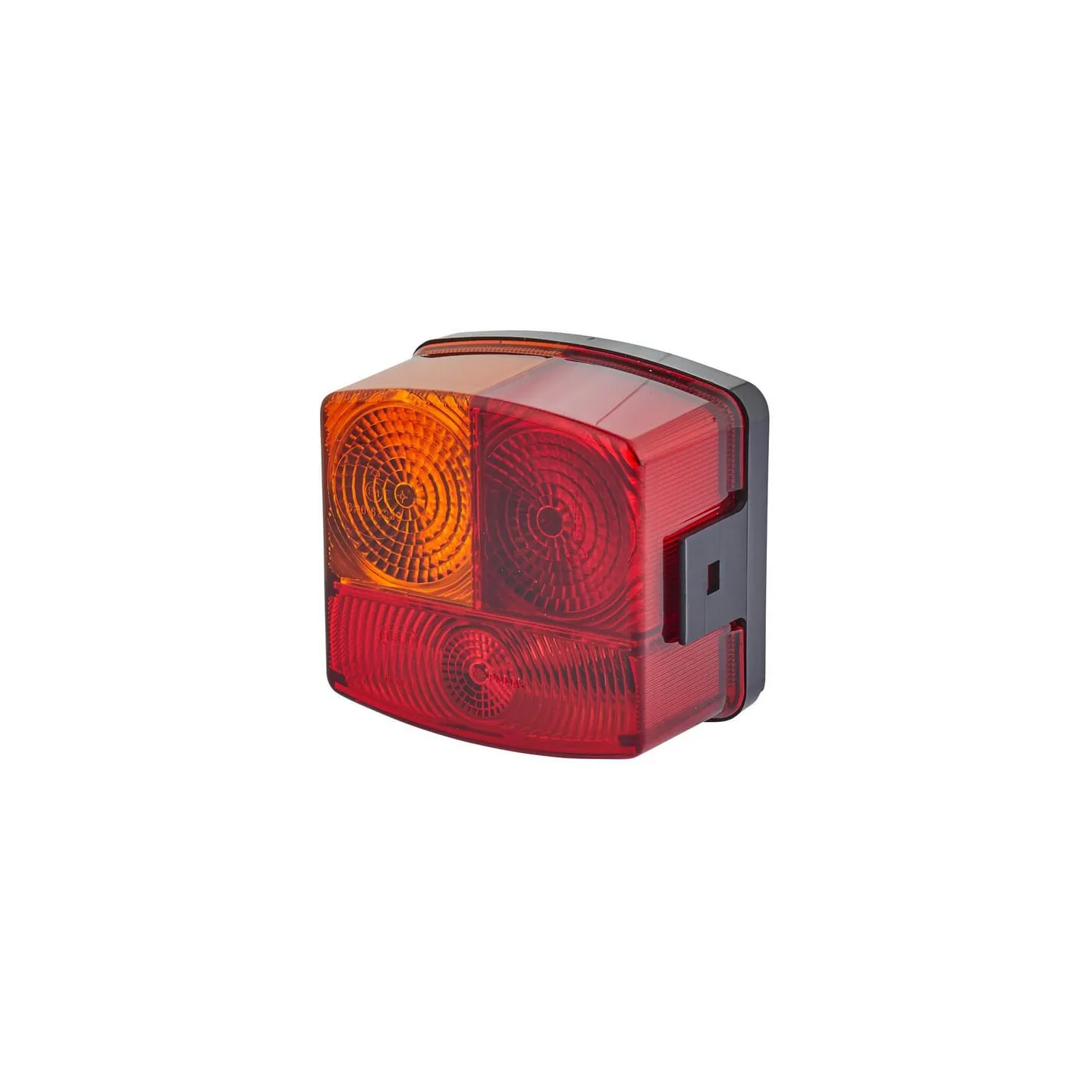 Rear light LH square, 12V, amber/red, bolt on, 95x54.5x90mm,   2SE002776211 Hella