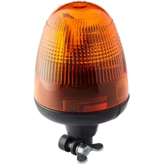 Rotating beacon Halogen, round, 12V, amber, pole mount,  135mm x222mm, Rotaflex by   2RL006846001 Hella