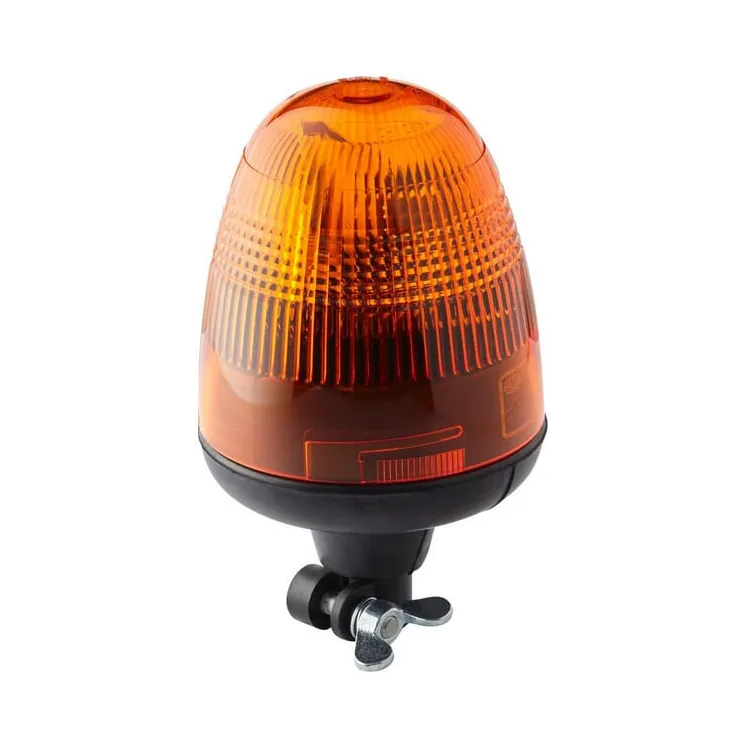 Rotating beacon Halogen, round, 12V, amber, pole mount,  135mm x222mm, Rotaflex by   2RL006846001 Hella