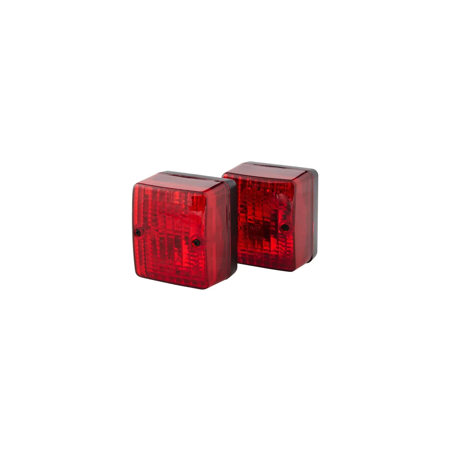 Rear light square, 12/24V, red, bolt on, 90x60x80mm,   2SA996012091 Hella