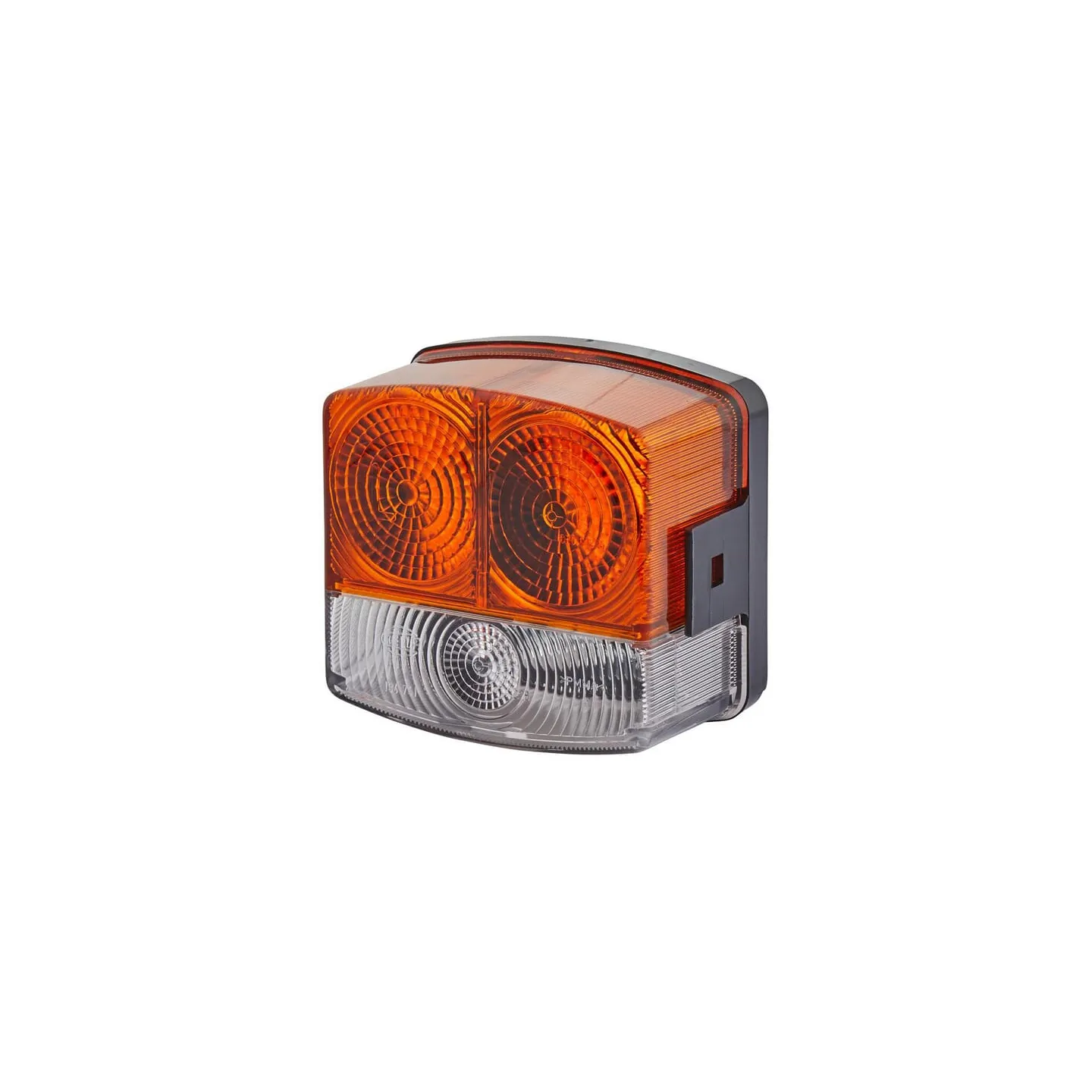 Virziena un gabarītgaisma LH 21/10W, kvadrātveida, 12V, dzintara/caurspīdīga, pieskrūvēta, 95x54.5x90mm, 2BE002776251 Hella