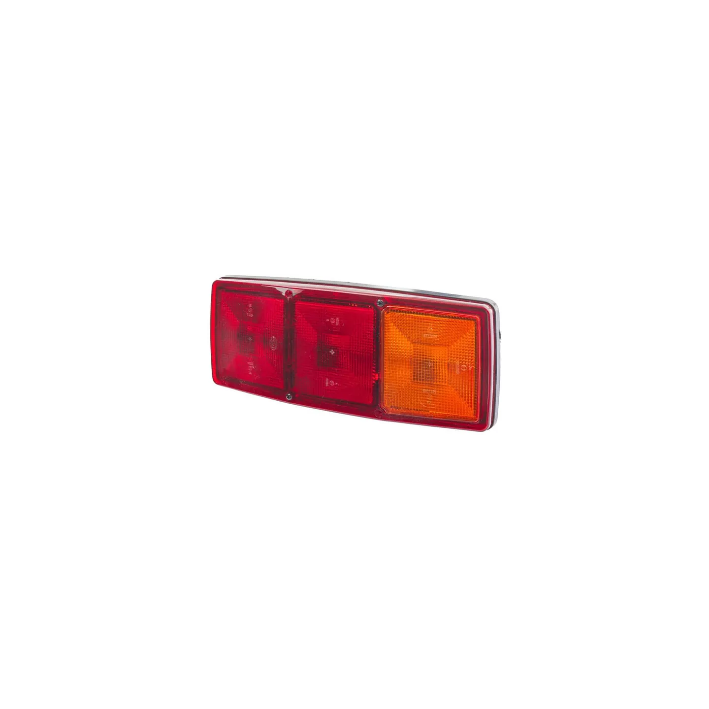 Rear light RH rectangular, 12V, red/orange, bolt on, 344x72x147mm,   2SD003167021 Hella