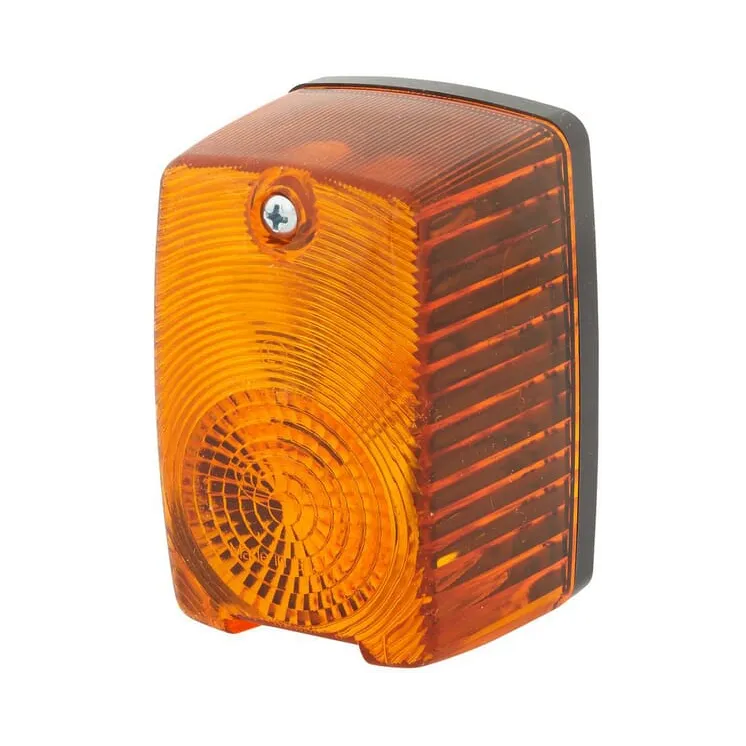 Indicator light LH 21W, rectangular, 12V, amber, bolt on, 90x55x60mm,   2BA002652111 Hella 2BA002652117