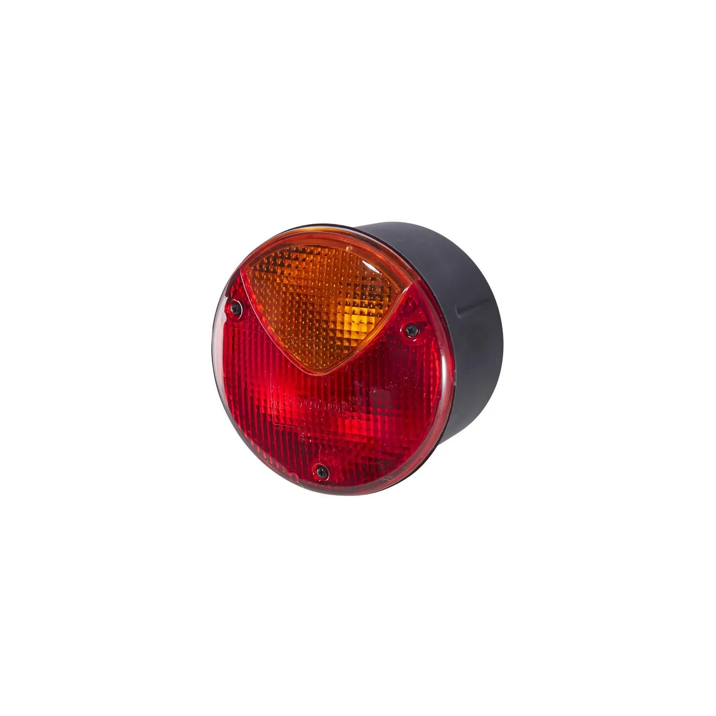 Rear light round, 12/24V, red/orange, bolt on,  122.5mm,   2SD964169111 Hella