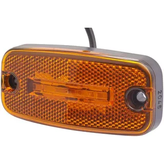 Gaismas gaisma LED, 24V, dzeltena, 2PS345600011 Hella 2PS963639011
