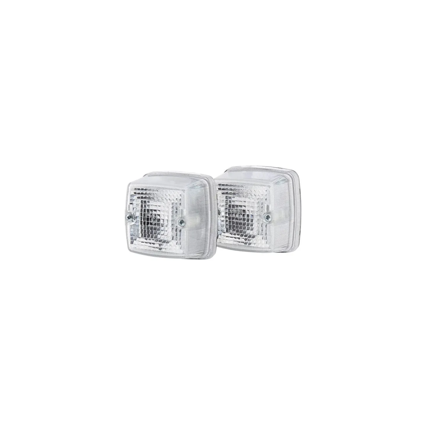 Reversing light square, 12/24V, white, bolt on, 84x51x84mm, Blade terminal,   2ZR003014091 Hella